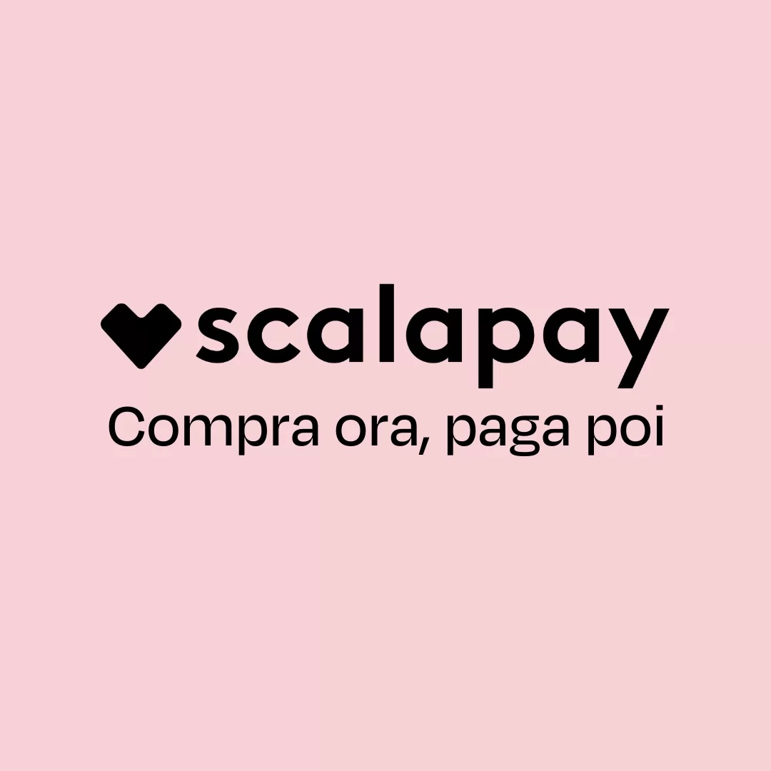 PAGAMENTI ANCHE CON SCALAPAY